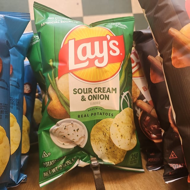 Sour Cream & Onion Lay's.