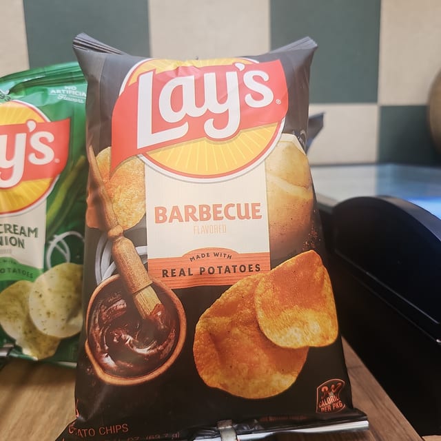 Lays BBQ.